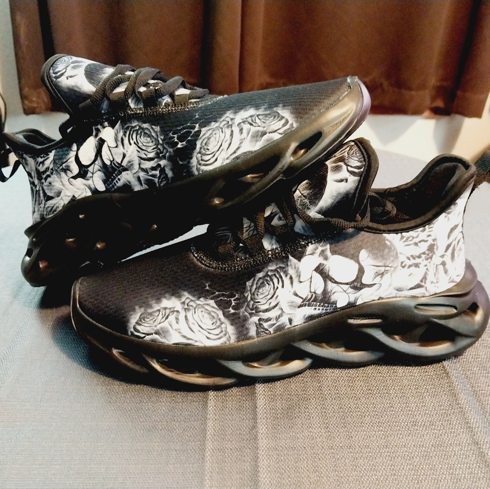 Skull Streetwear Running Shoes